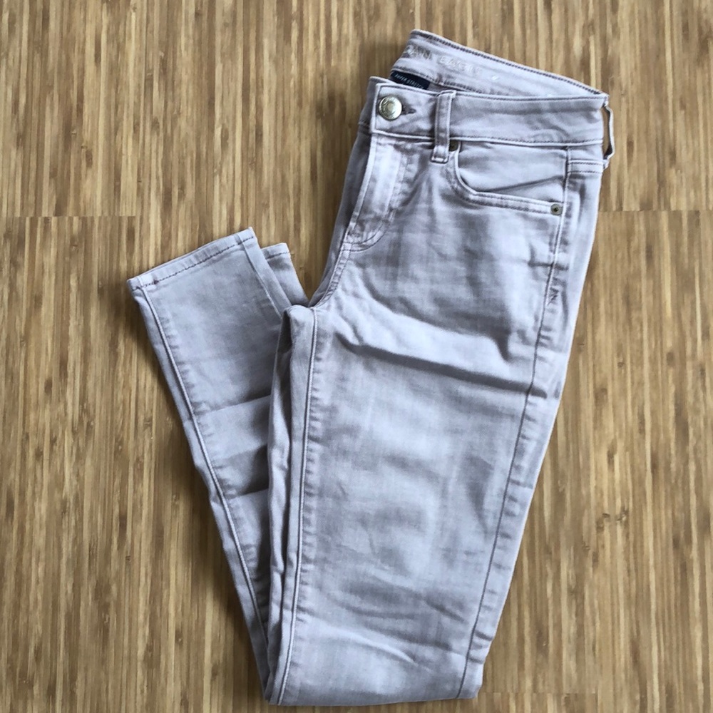 American Eagle Lavender Super Stretch Skinny Jean